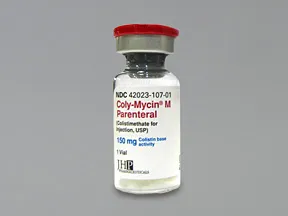 Coly-Mycin M Parenteral 150 mg solution for injection