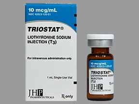 Triostat 10 mcg/mL intravenous solution