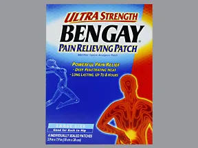 Bengay Ultra Strength (menthol) 5 % topical patch