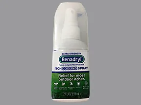 Benadryl Itch Cooling 2 %-0.1 % topical spray