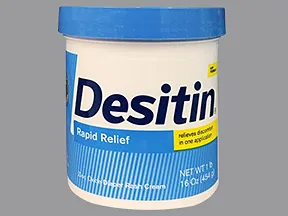 Desitin Rapid Relief 13 % topical cream