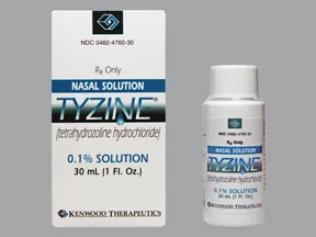 Tyzine 0.1 % nasal drops