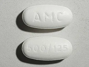 amoxicillin 500 mg-potassium clavulanate 125 mg tablet