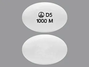 Jentadueto XR 5 mg-1,000 mg tablet, extended release