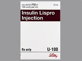 insulin lispro (U-100) 100 unit/mL subcutaneous solution