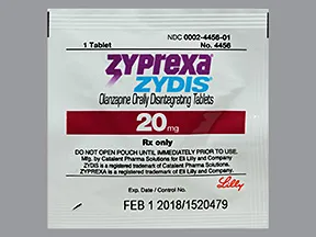 What is the difference between zyprexa and zyprexa zydis generic name