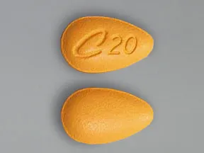 Cialis 20 mg tablet