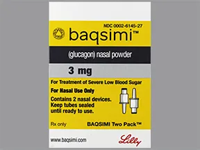 Baqsimi 3 mg/actuation nasal spray
