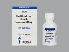 Multi-Vitamin With Fluoride 0.5 mg/mL oral drops
