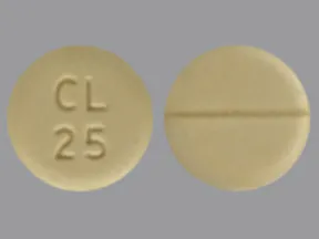 Xenazine 25 mg tablet