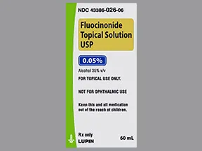 fluocinonide 0.05 % topical solution