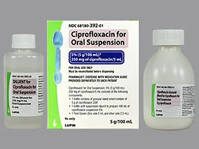 Ciprofloxacin 500 mg oral