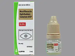 Moxifloxacin Ophthalmic Eye Uses Side Effects Interactions Pictures Warnings Dosing Webmd