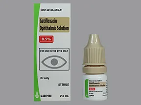 gatifloxacin 0.5 % eye drops