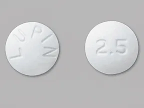 lisinopril 2.5 mg tablet