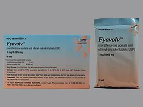 Fyavolv 1 mg-5 mcg tablet