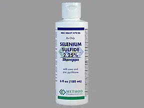 selenium sulfide 2.25 % shampoo