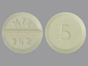 diazepam 5 mg tablet