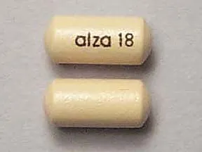 Concerta 18 mg tablet,extended release