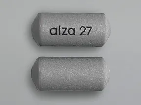 Concerta 27 mg tablet,extended release