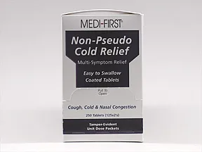 Non-Pseudo Cold Relief 5 mg-15 mg-325 mg-200 mg tablet