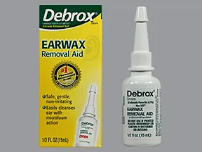Debrox 6.5 % ear drops