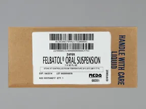 Felbatol 600 mg/5 mL oral suspension