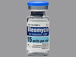 bleomycin 15 unit solution for injection
