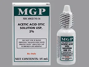 acetic acid 2 % ear solution