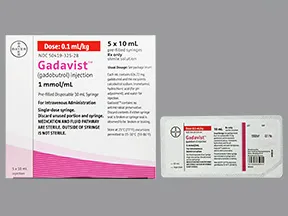 Gadavist Dosing Chart