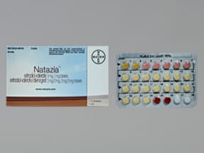 Natazia 3 mg/2 mg-2 mg/2 mg-3 mg/1 mg tablet