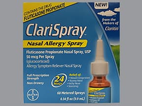 ClariSpray 50 mcg/actuation nasal spray,suspension
