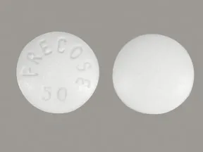 Precose 50 mg tablet