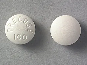 Precose 100 mg tablet