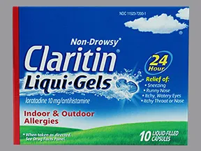 Claritin Liqui-Gel 10 mg capsule