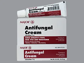 Antifungal (tolnaftate) 1 % topical cream