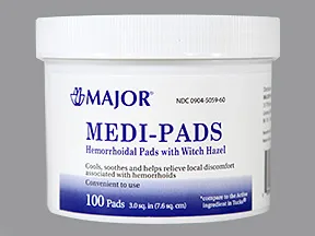 Medi-Pads 50 % topical pads