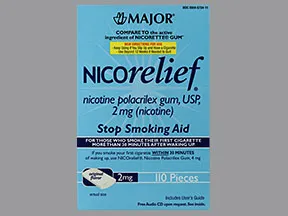Nicorelief 2 mg gum