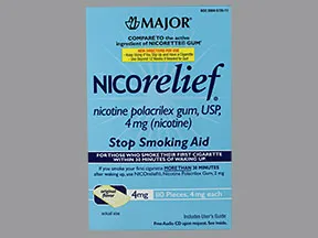 Nicorelief 4 mg gum