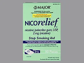 Nicorelief 2 mg gum