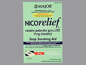 Nicorelief 4 mg gum