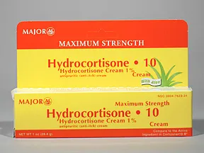 hydrocortisone-aloe vera 1 % topical cream