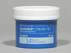 what is silvadene cream for