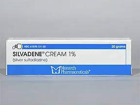 cost of silvadene cream