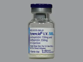 Synercid 500 mg intravenous solution