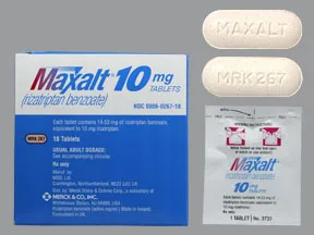 Maxalt 10 mg tablet