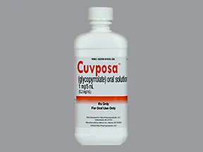Cuvposa 1 mg/5 mL (0.2 mg/mL) oral solution