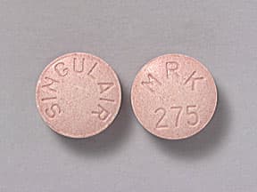 Singulair 5 mg chewable tablet
