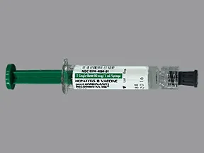 Recombivax HB (PF) 10 mcg/mL intramuscular syringe