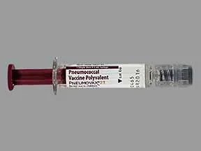 Pneumovax-23 25 mcg/0.5 mL injection syringe